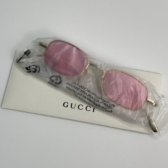 NEW Gucci Sunglasses GG1648S 005 Gold Pink Unisex Authentic - Picture 13 of 13